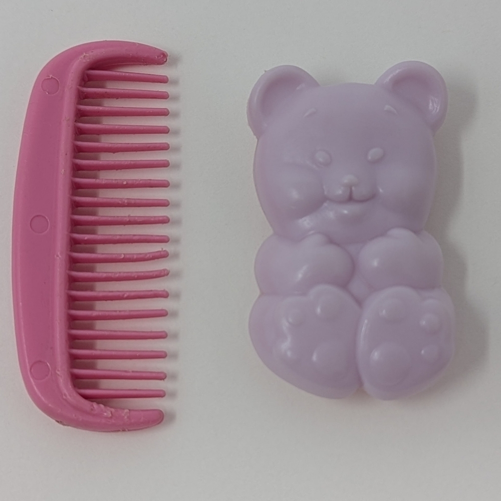 My Little Pony G1 Combs Bear Pink Purple Vintage